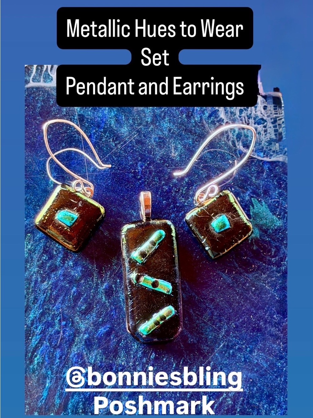 Bonnie’s Bling One of a Kind Fused Glass Jewelry and Accessories to Wear.